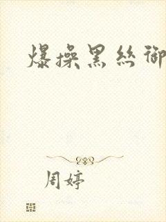 爆操黑丝御姐封面