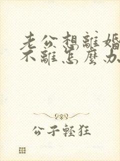 老公想离婚妻子不离怎么办