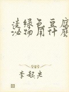 淡绿色豆腐渣分泌物用什么药