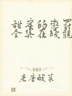 甜蜜的惩罚免费全集在线观看真人版电视剧