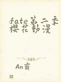 fate第二季樱花动漫封面