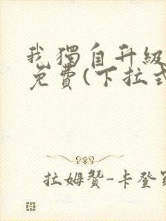 我独自升级漫画免费(下拉式)