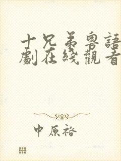 十兄弟粤语电视剧在线观看