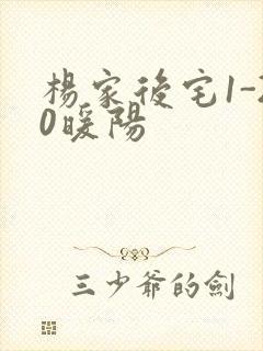 杨家后宅1-20暖阳