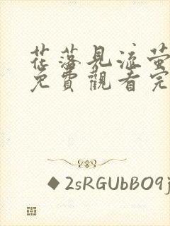 花落见流萤短剧免费观看完整版