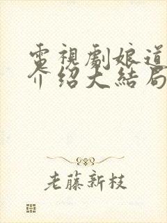 电视剧娘道剧情介绍大结局