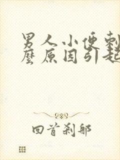 男人小便刺痛什么原因引起的