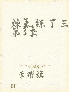 炼气练了三千年第3季