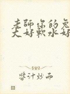 老师你的兔子好大好软水好多封面