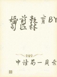 婚前教育BY阿司匹林封面