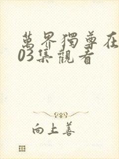 万界独尊在线403集观看