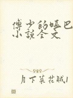 傅少的哑巴新妻小说全文