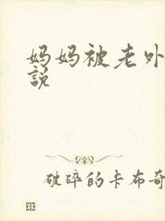 妈妈被老外干小说