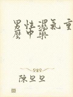 男性湿气重吃什么中药