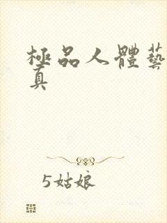 极品人体艺术写真封面