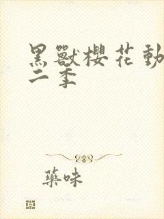 黑兽樱花动漫第二季