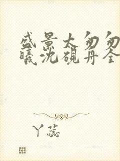 盛景太匆匆宁若曦沈砚舟全文小说