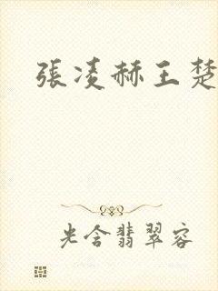 张凌赫王楚然剧