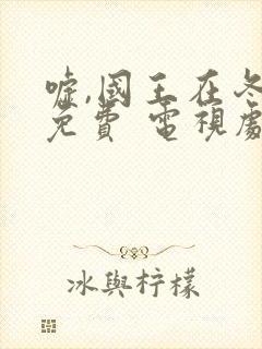 嘘,国王在冬眠免费 电视剧