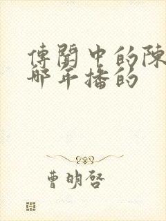 传闻中的陈芊芊哪年播的封面