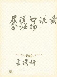 尿道口流黄绿色分泌物