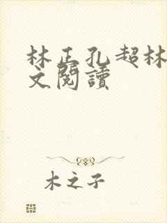 林正孔超林超全文阅读