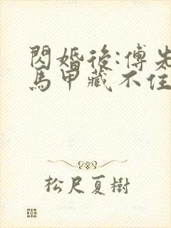 闪婚后:傅先生马甲藏不住了傅廷修封面