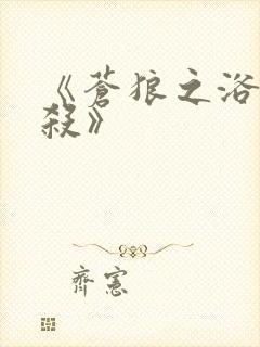 《苍狼之浴血绝杀》