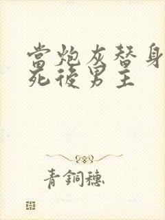 当炮灰替身的我死后男主