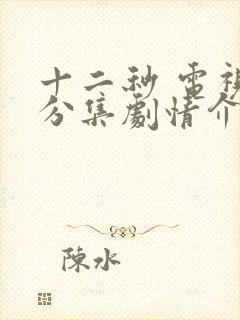 十二秒 电视剧分集剧情介绍