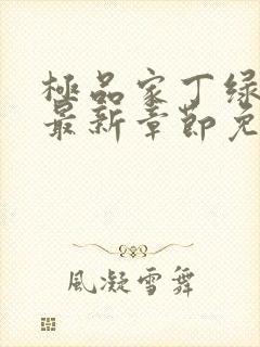 极品家丁绿帽版最新章节免费阅读