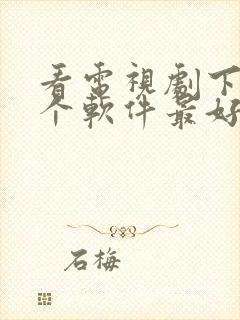 看电视剧下载哪个软件最好 而且免费