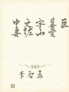 中文字幕巨乳人妻佐山爱封面