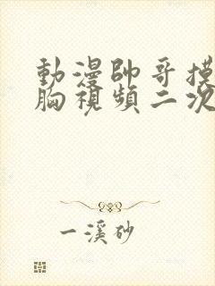 动漫帅哥摸美女胸视频二次元