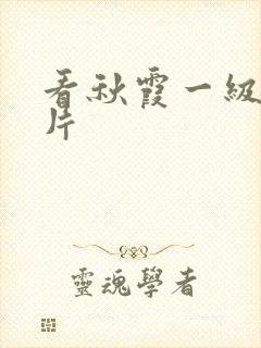 看秋霞一级黄色片封面