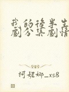 我的后半生电视剧分集剧情