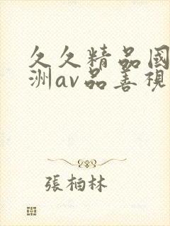 久久精品国产亚洲av品善视