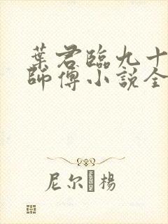 叶君临九十九个师傅小说全集正版封面