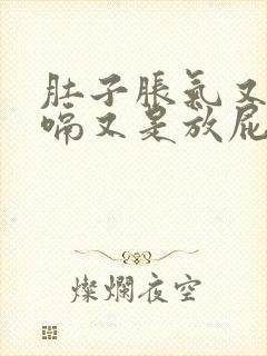 肚子胀气又是打嗝又是放屁