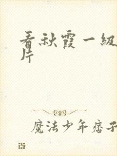 看秋霞一级黄色片