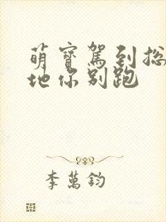 萌宝驾到总裁爹地你别跑封面