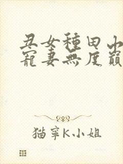 丑女种田山里汉宠妻无度巅峰小雨封面