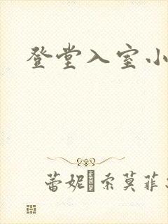 登堂入室小说