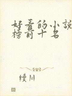 好看的小说排行榜前十名