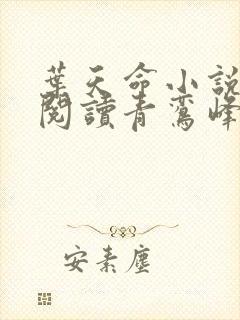 叶天命小说免费阅读青鸾峰上的小说