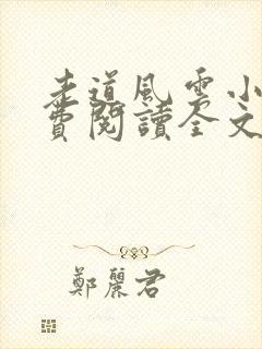 老道风云小说免费阅读全文最新章节