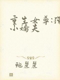 重生女尊:独宠小娇夫封面