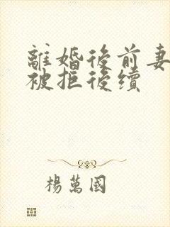 离婚后前妻复婚被拒后续封面