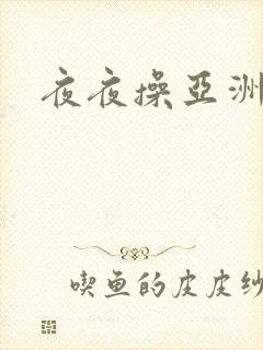 夜夜操亚洲精品