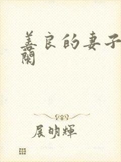 善良的妻子王晓兰